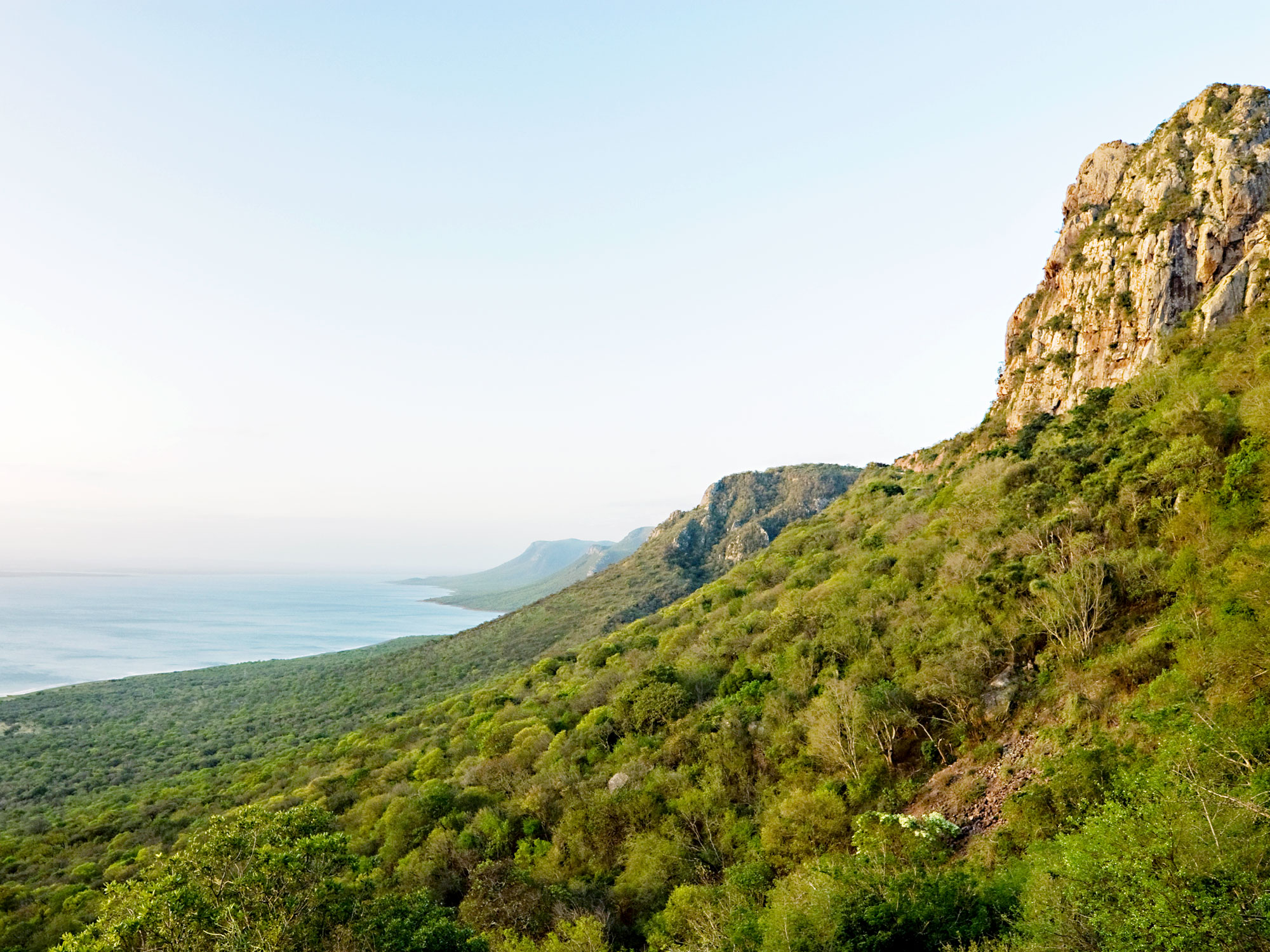 Image of the Lebombo Mountains in Mozambique