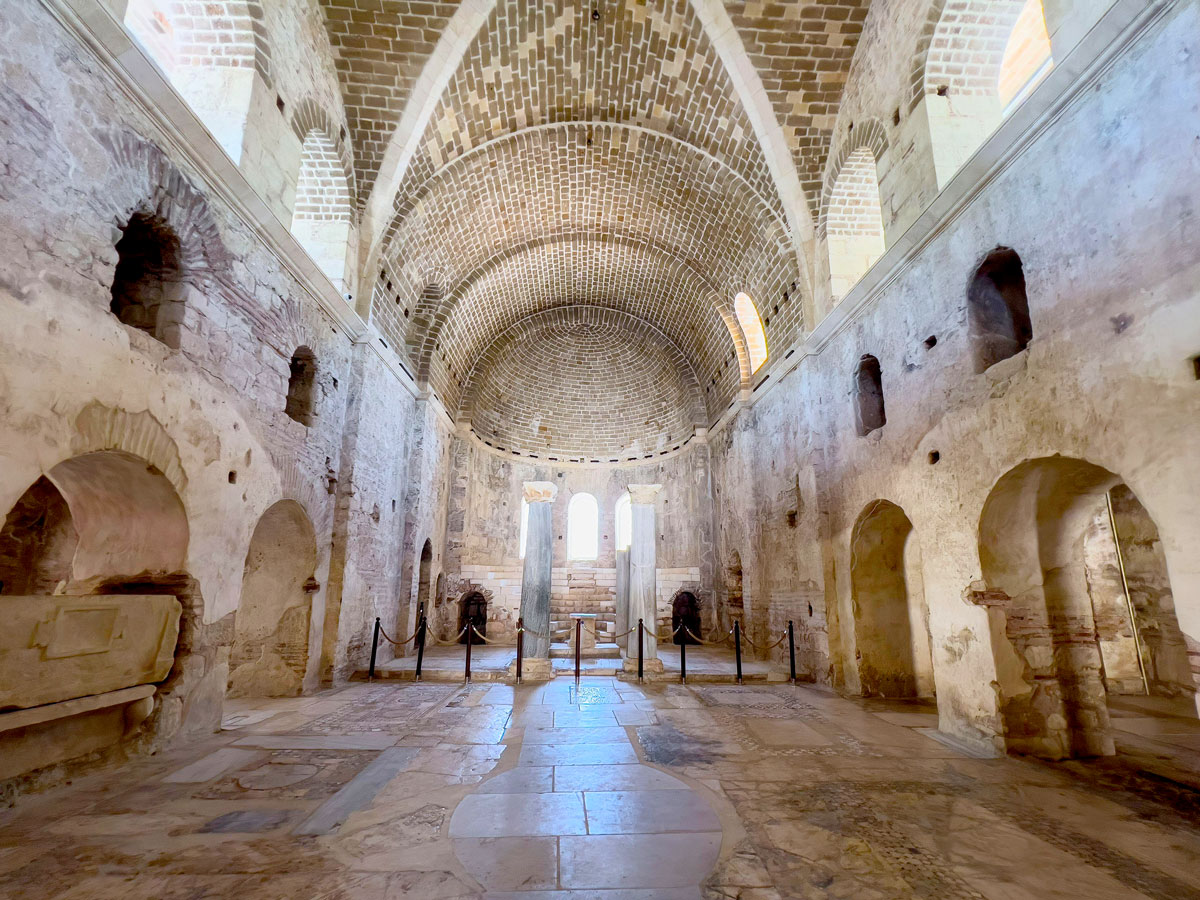 Ancient tomb in Myra, Turkey
