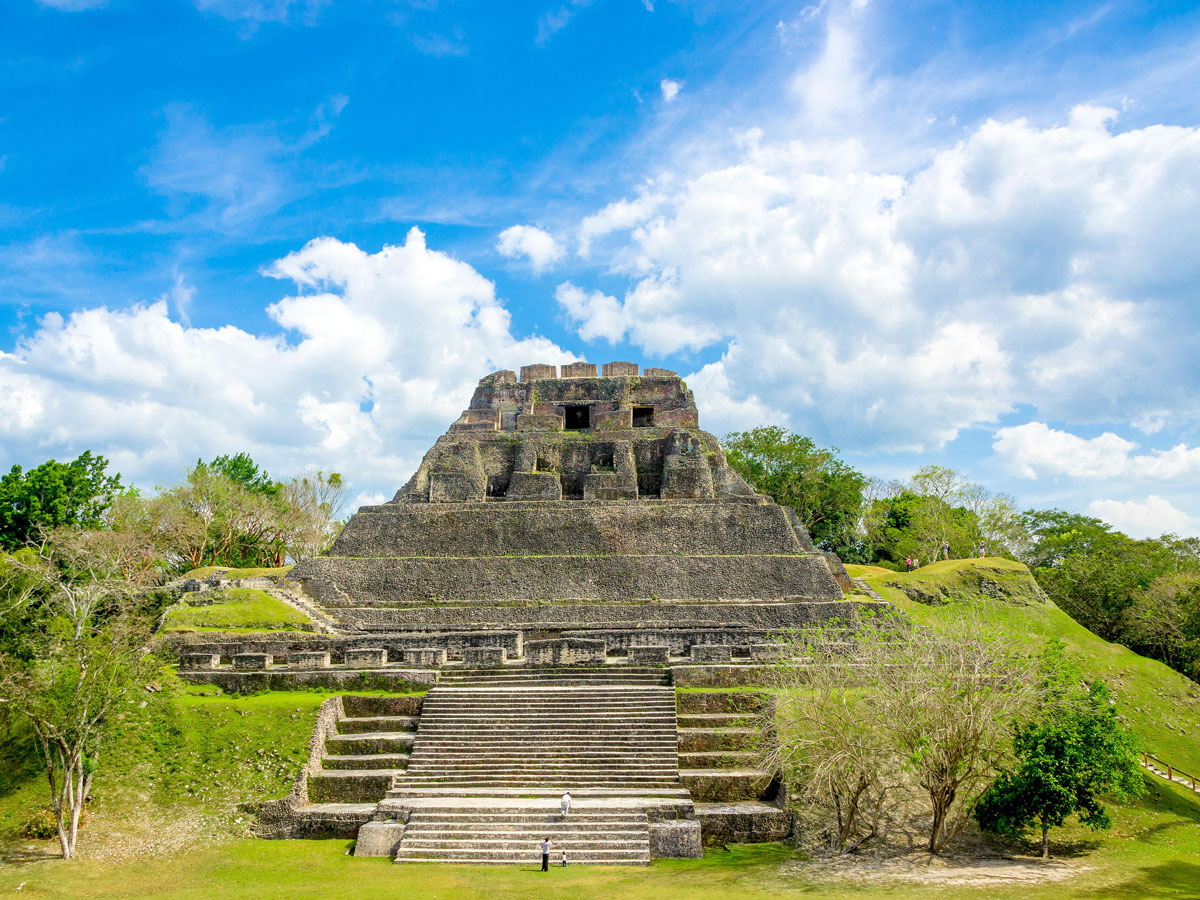 Archaeological site in Belize