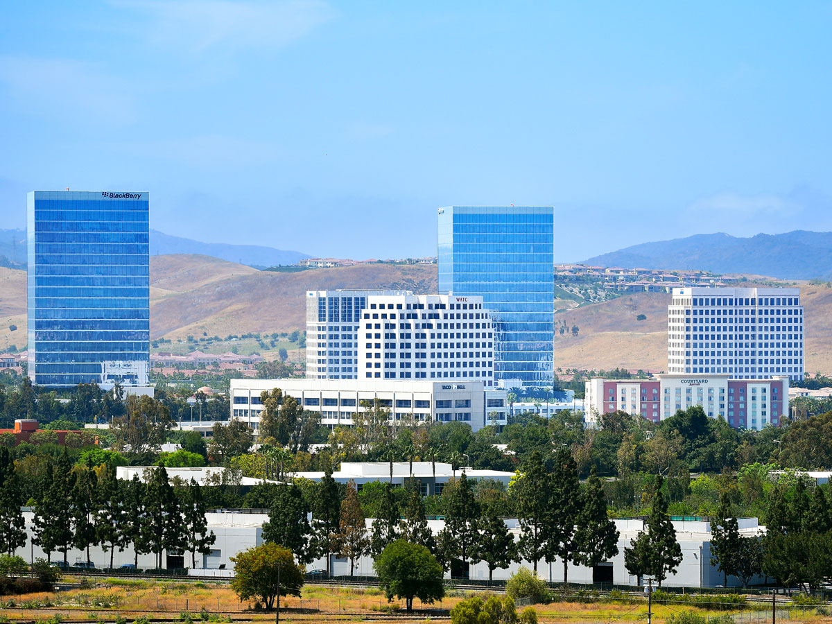 Cityscape of Irvine, California