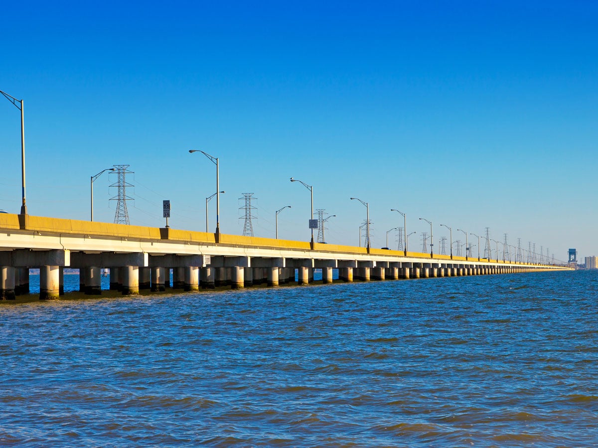 James River Bridge in Virginia