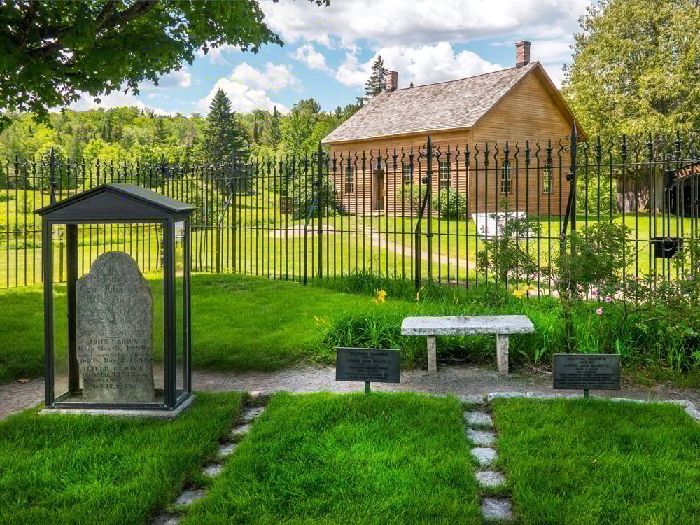 Overview of John Brown Farm and Gravesite in Lake Placid, New York