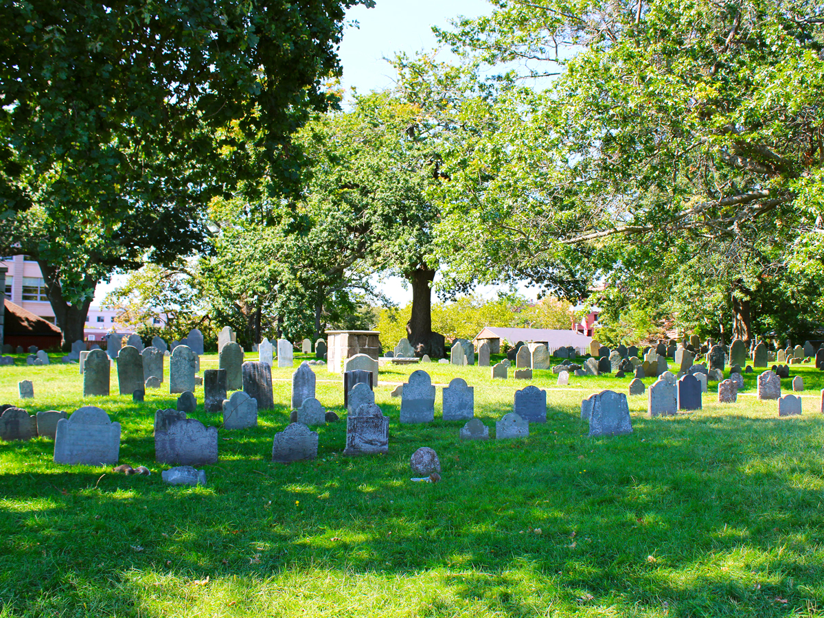Graveyard in Salem, Massachusetts