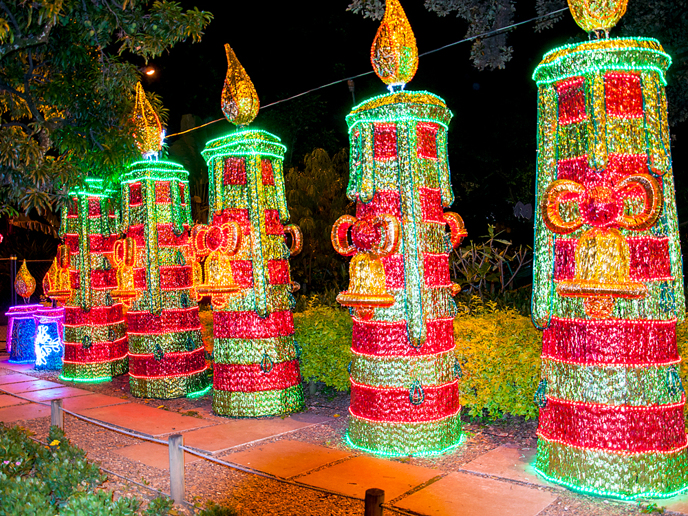 Christmas decorations in Colombia