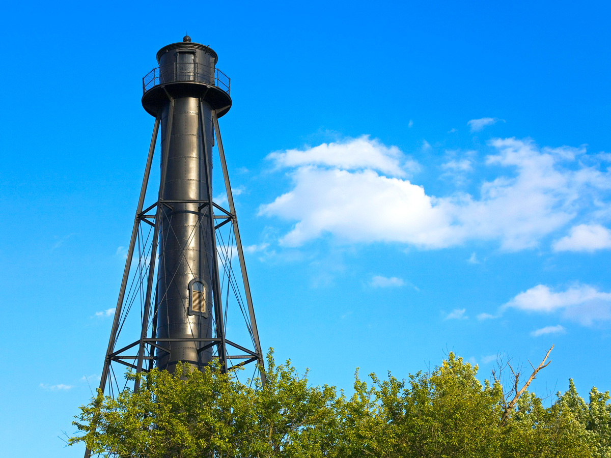 Lighthouse over Finns Point