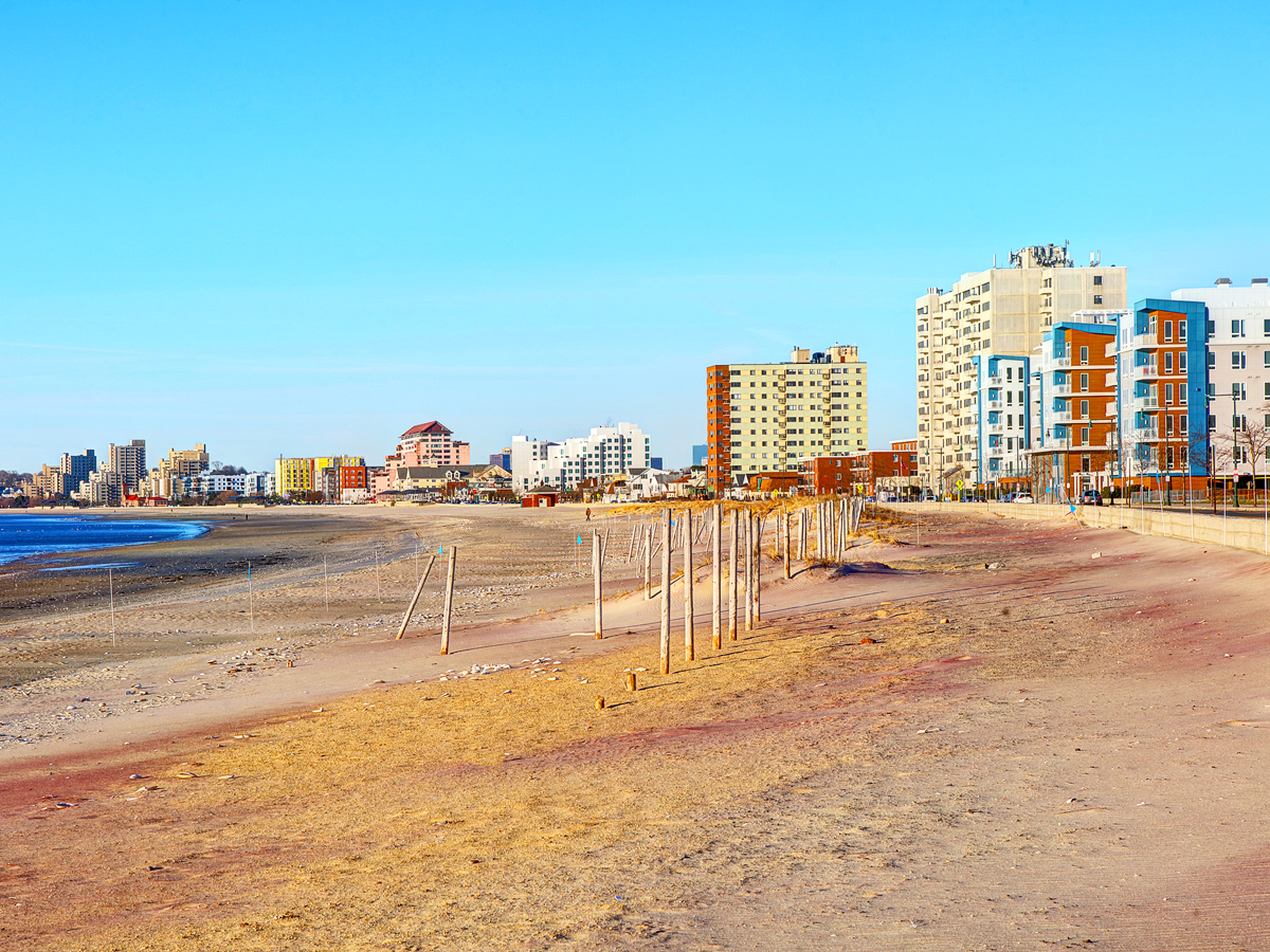 Revere Beach in Suffolk County, Massaschusetts