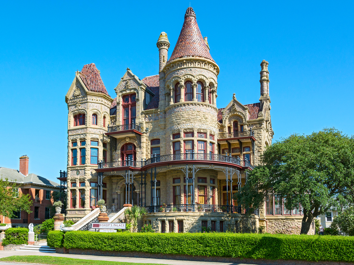 1892 Bishop’s Palace in Galveston, Texas