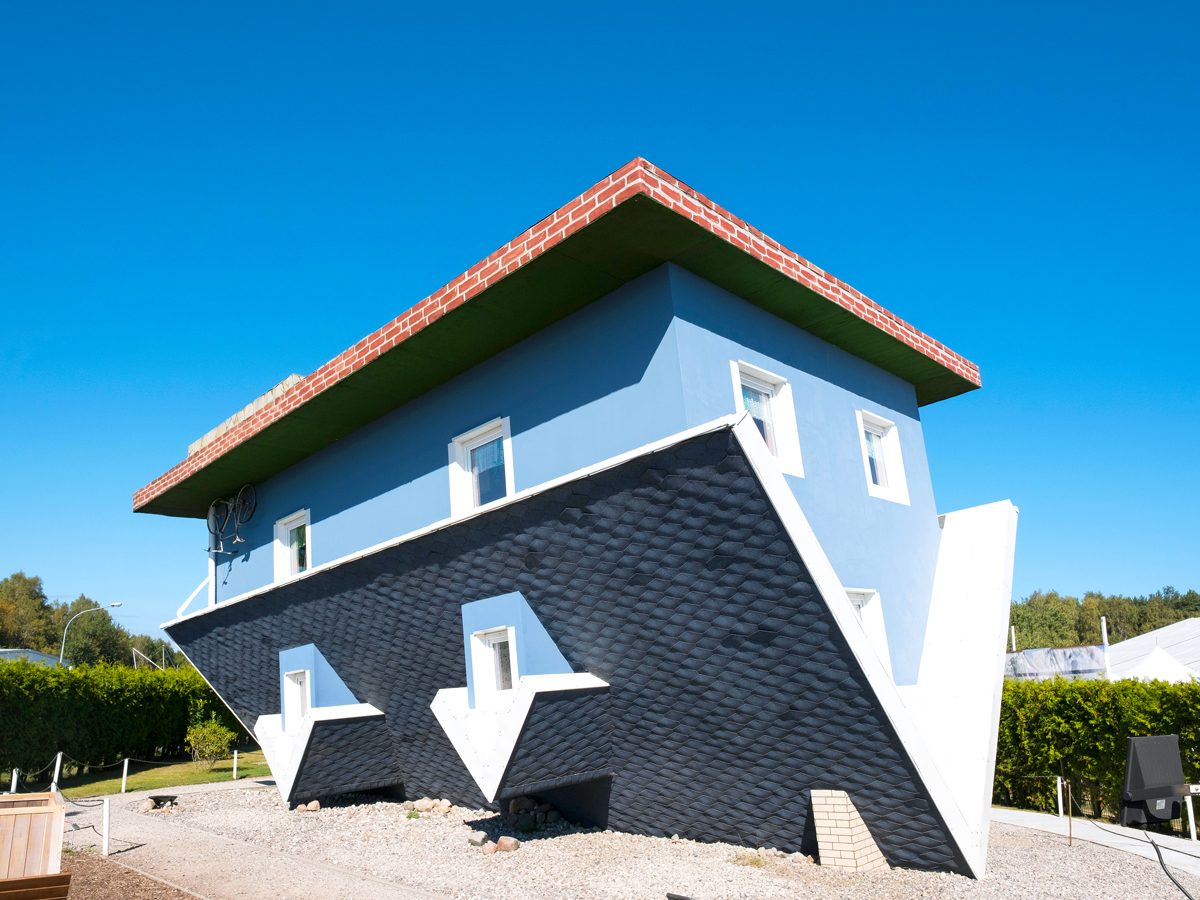 Germany's Upside-Down House of Trassenheide