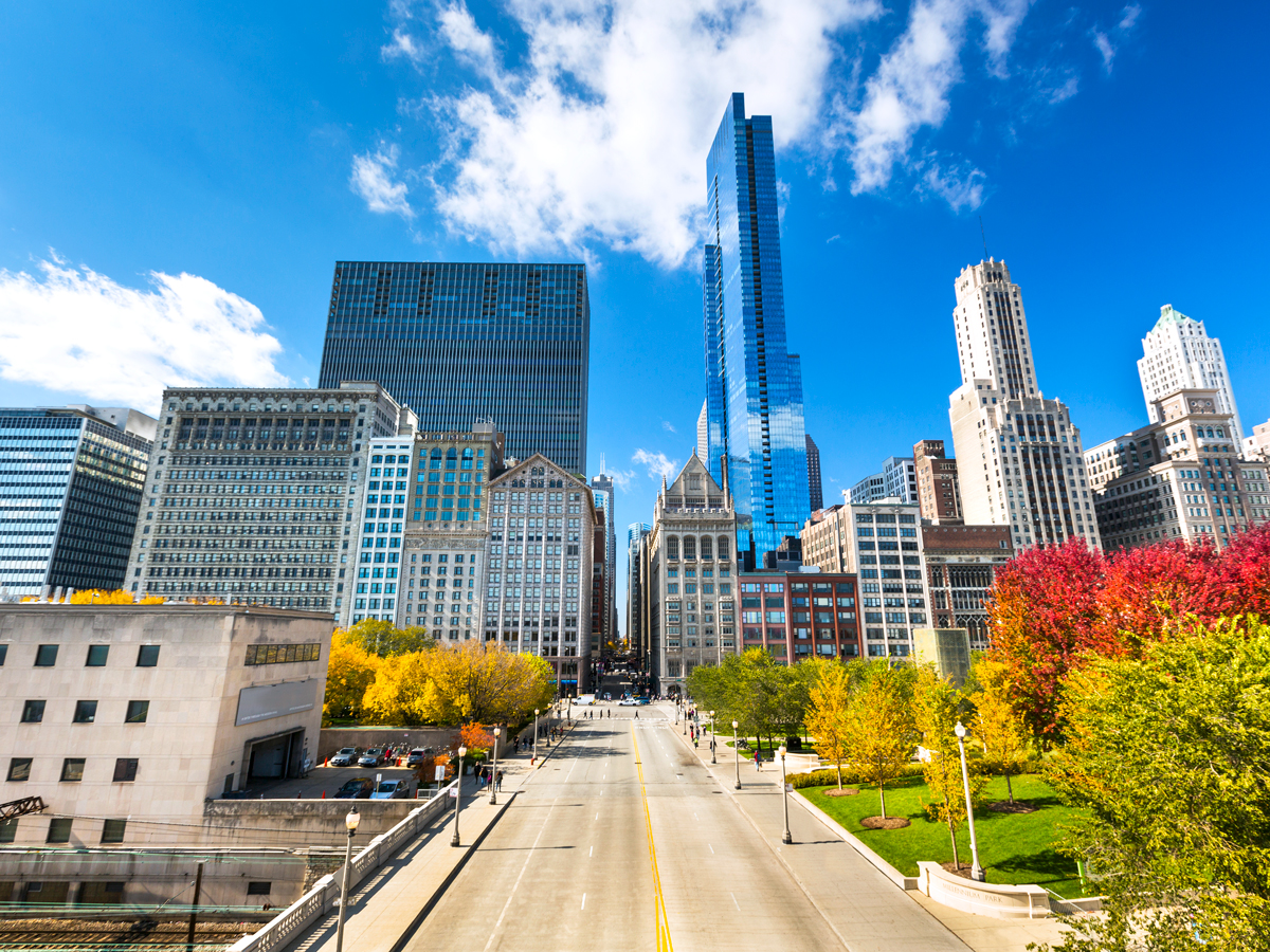Skyline of Chicago, Illinois