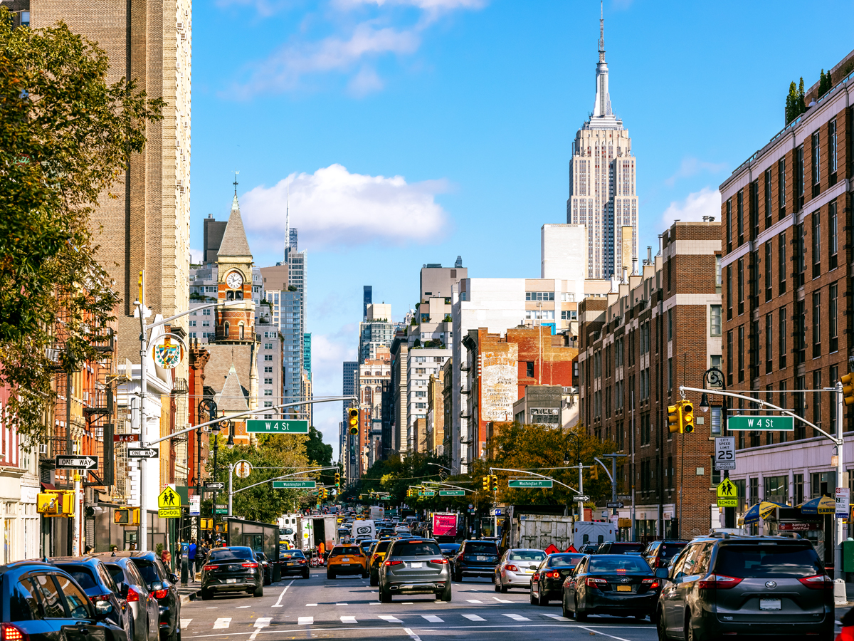 Street in Manhattan, New York City
