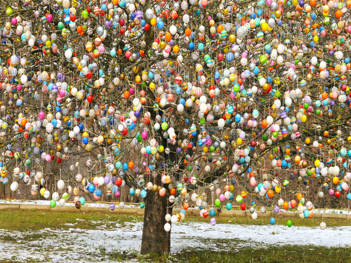 Easter egg tree in Germany