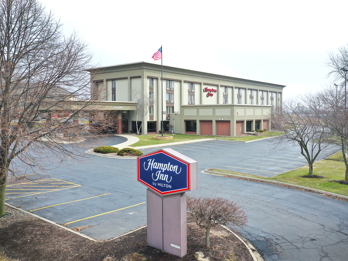 A Hampton Inn property in Rockford, Illinois