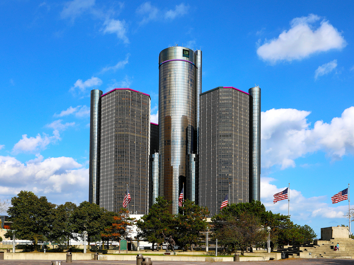 Detroit Marriott at the Renaissance Center in Detroit, Michigan