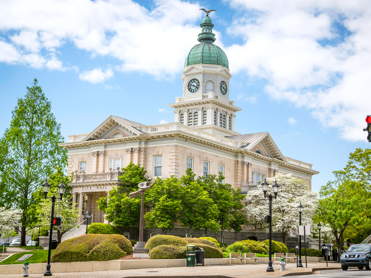 City Hall in Athens, Georgia