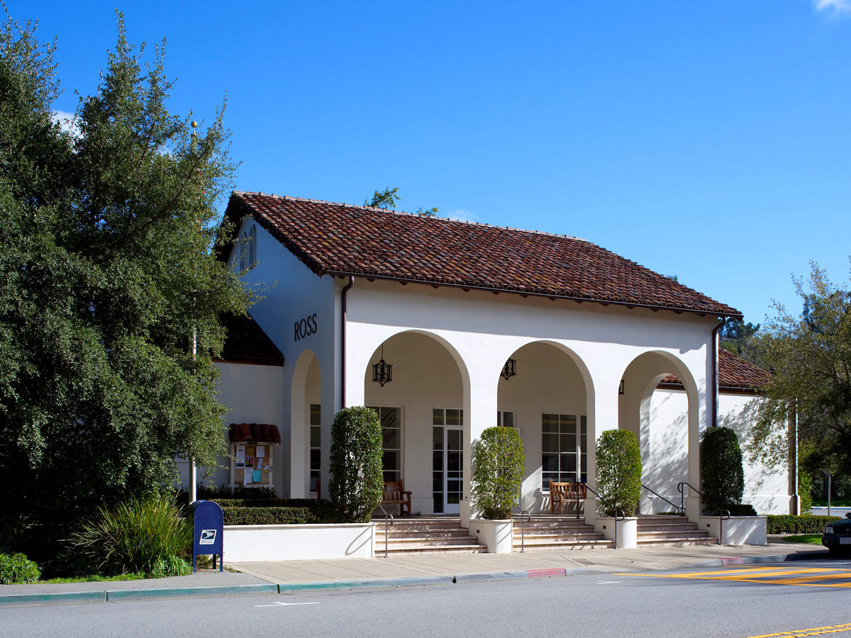 Post office in Ross, California