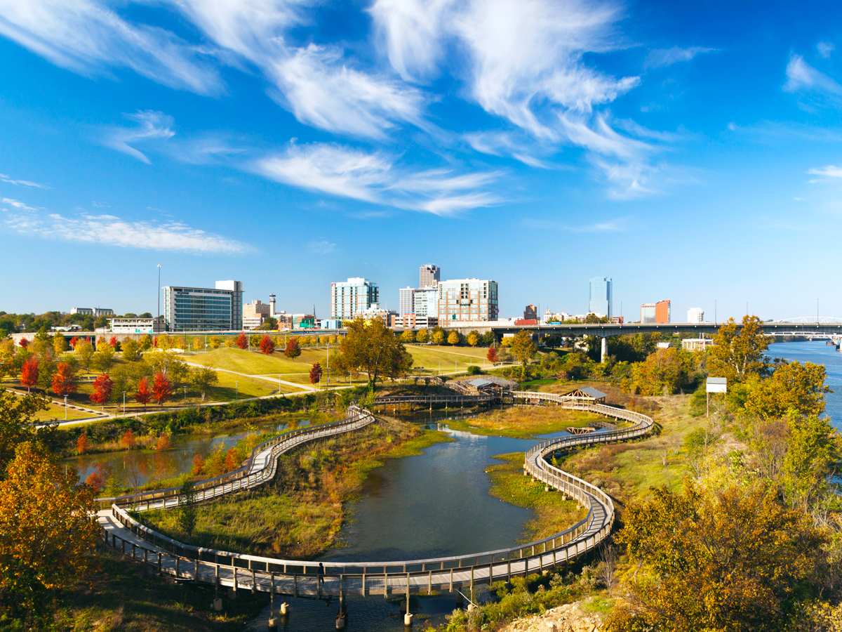Cityscape of Little Rock, Arkansas