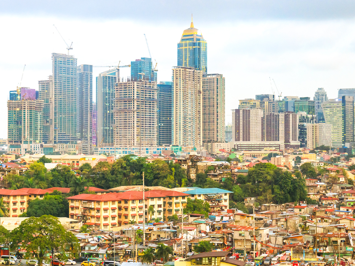 Skyline of Mandaluyong, The Philippines