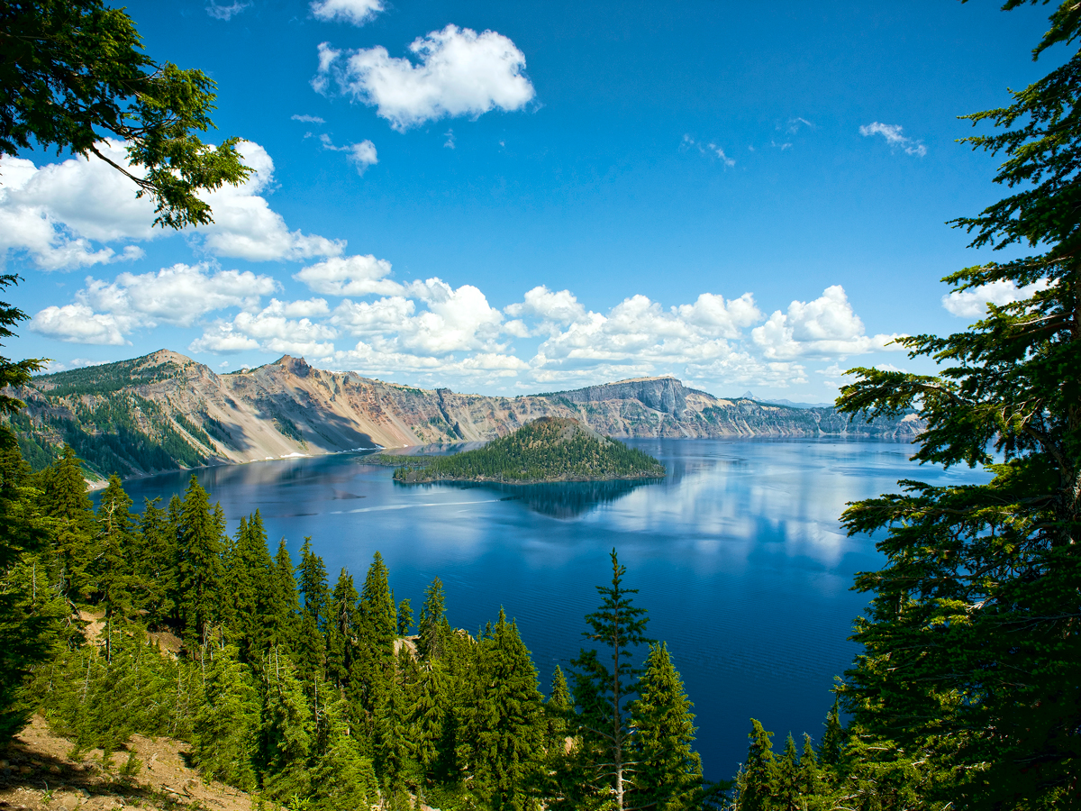 Crater Lake in Oregon