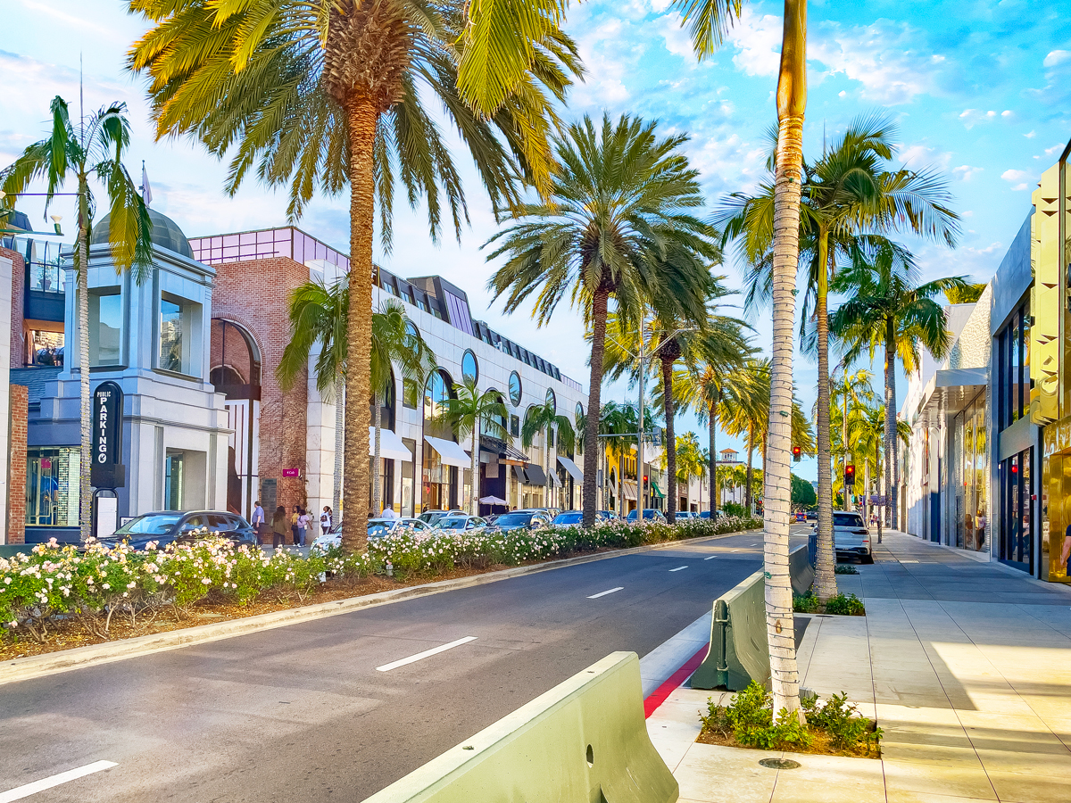 Rodeo Drive in Beverly Hills