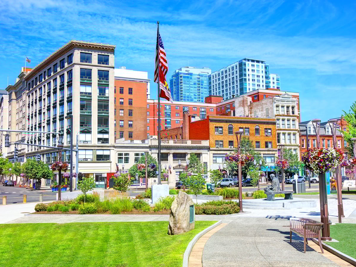 Park in Stamford, Connecticut