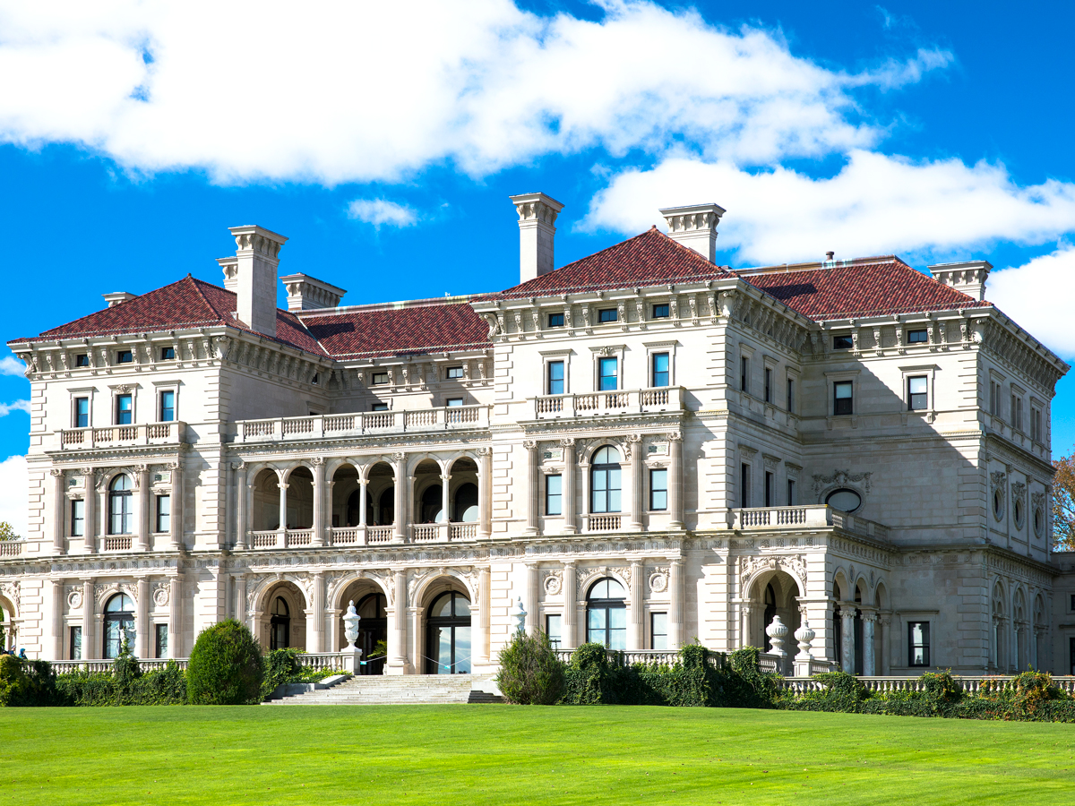 The Breakers mansion in Newport, Rhode Island