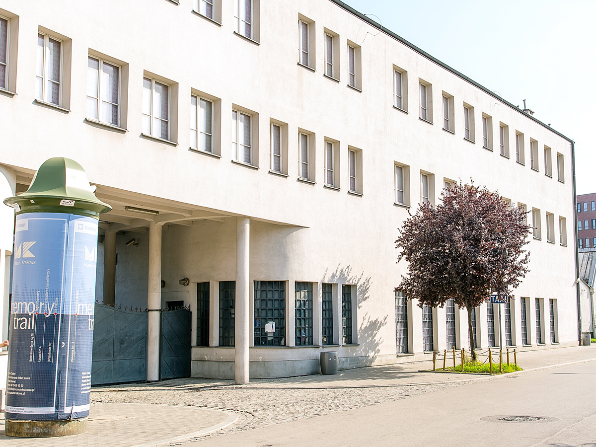 Exterior of Schindler's Factory in Krakow, Poland