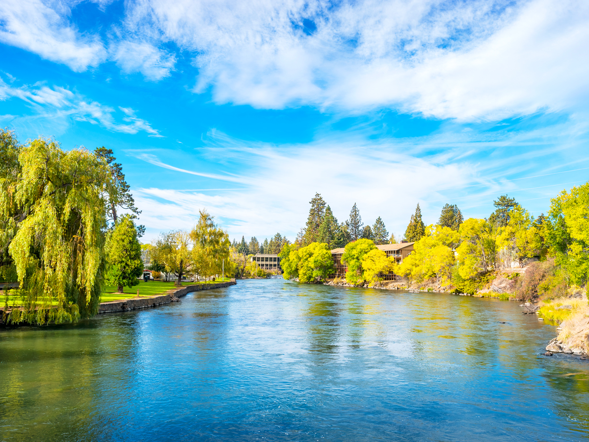 Deschutes River in Bend, Oregon