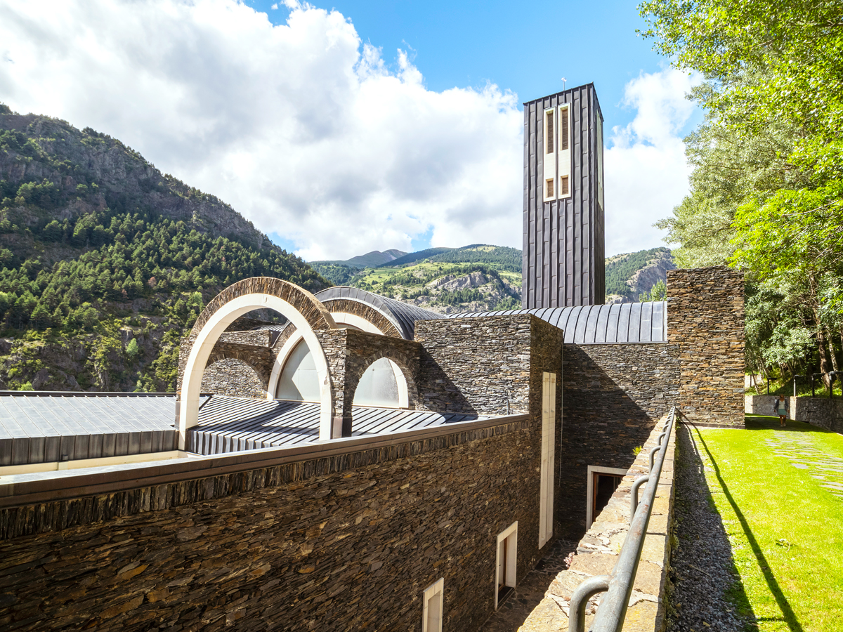 Basilica Sanctuary of Meritxell in Andorra
