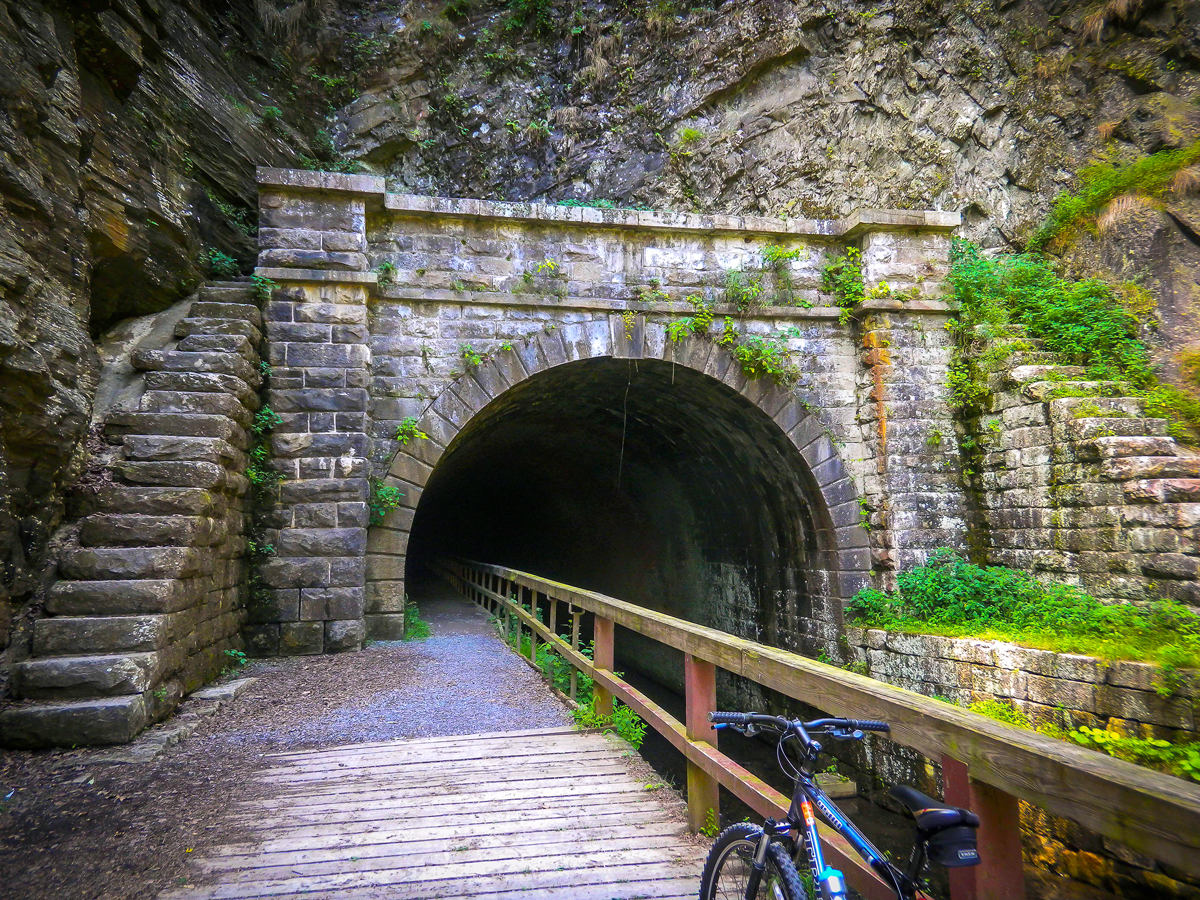 Tunnel along the Potomac Heritage Trail