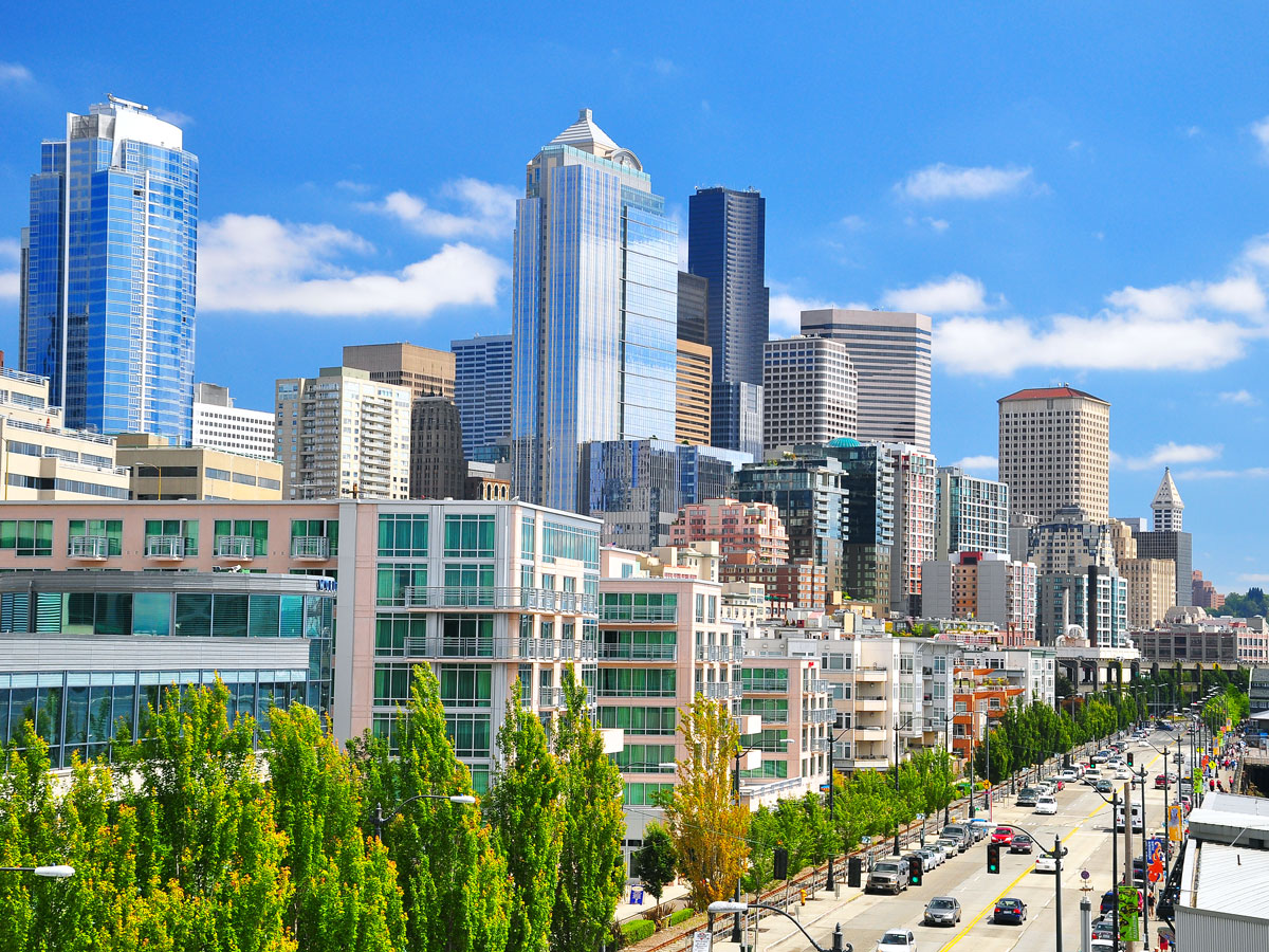 Skyline of Seattle, Washington