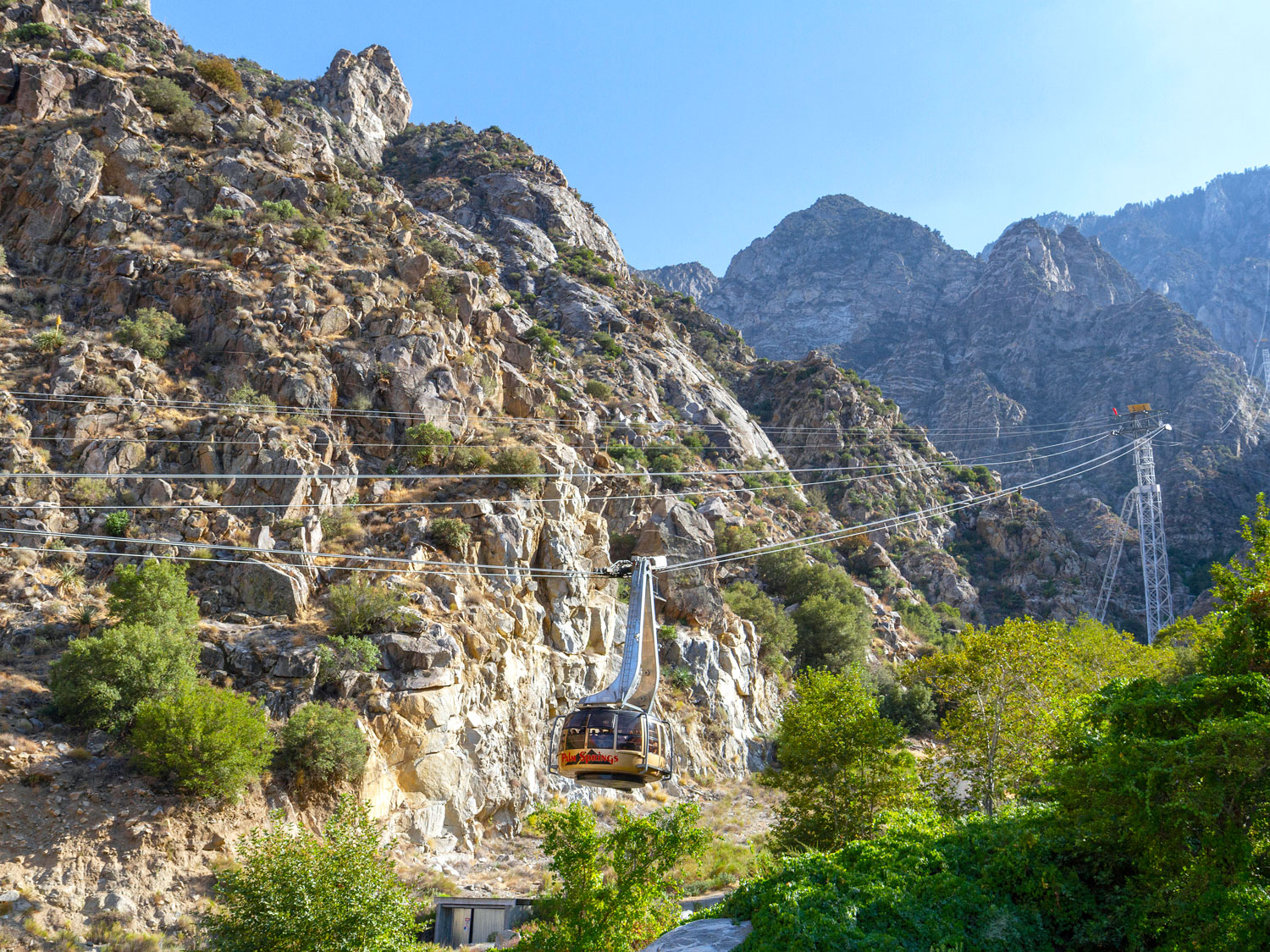 Palm Springs Aerial Tramway in Southern California