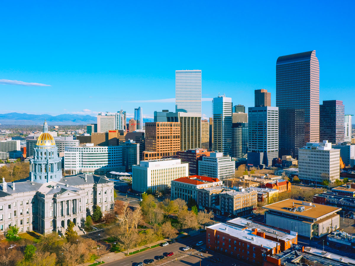 Skyline of Denver, Colorado