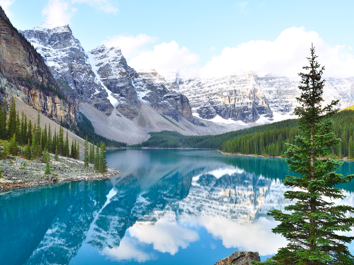 Moraine Lake in Canada's Banff National Park