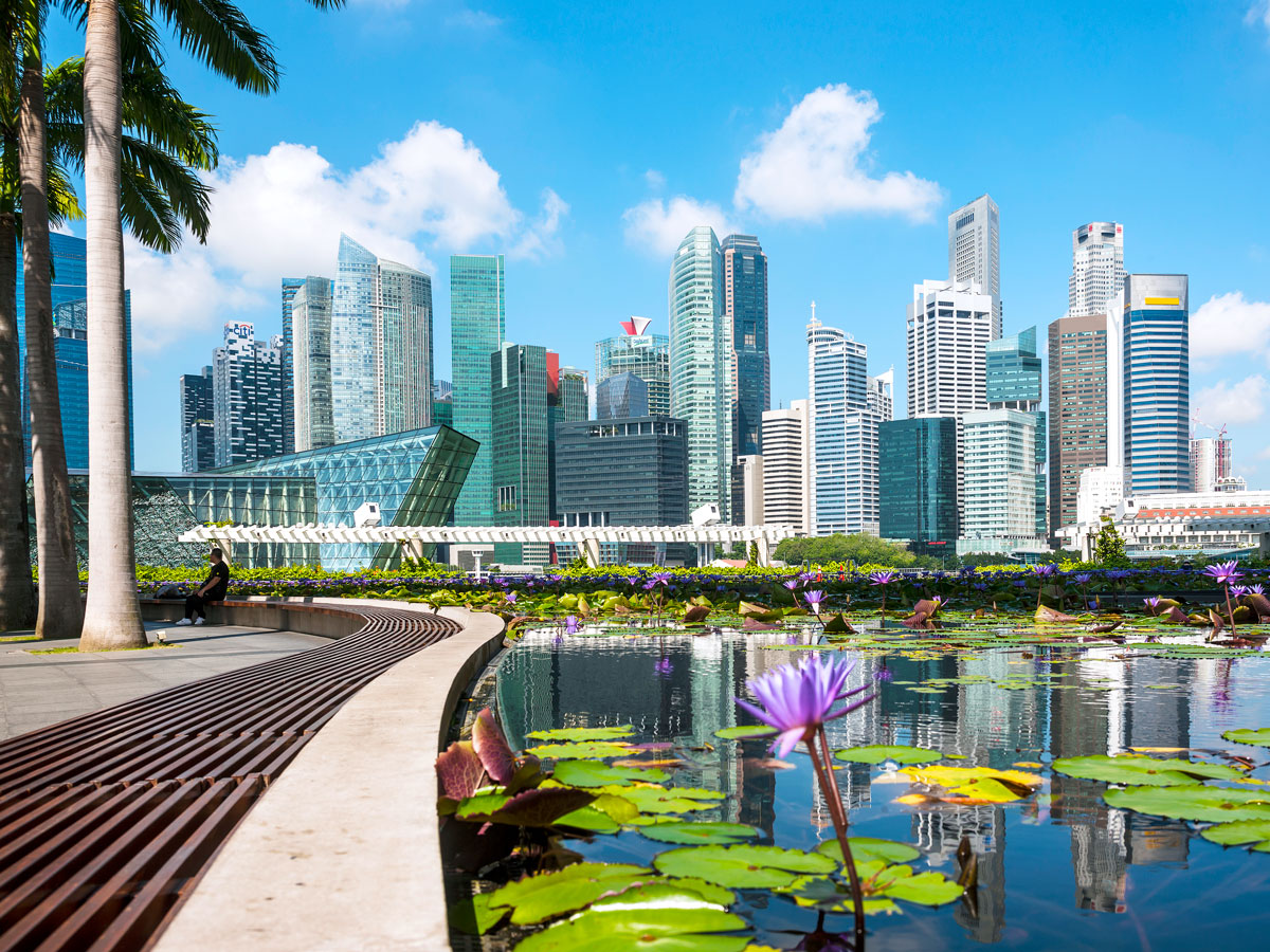 Skyline of Singpoare