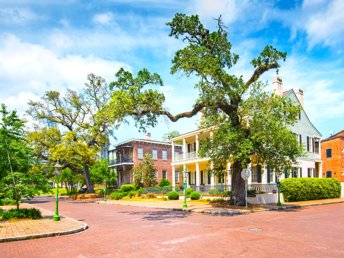 Historic homes in Mobile, Alabama