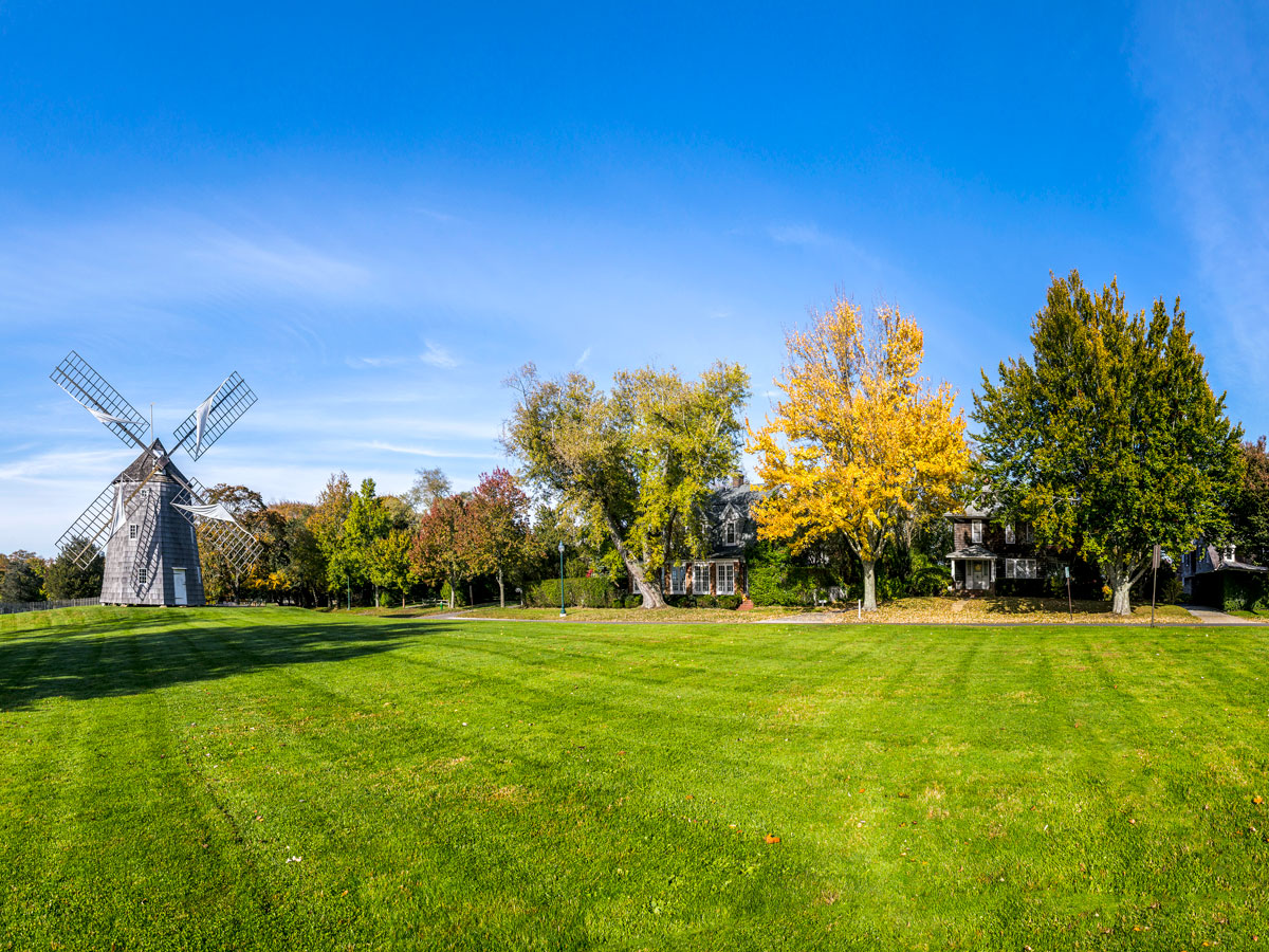 Vintage windmill at Hamptons estate
