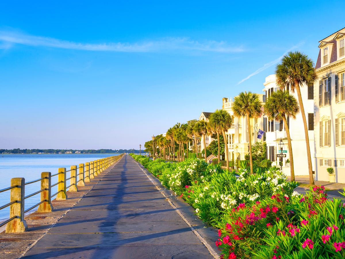 Boardwalk in Charleston, South Carolina