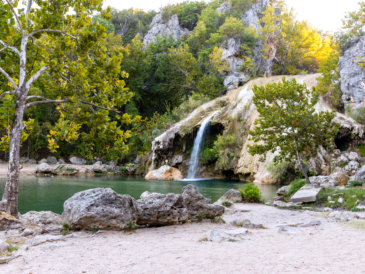 Turner Falls in Oklahoma