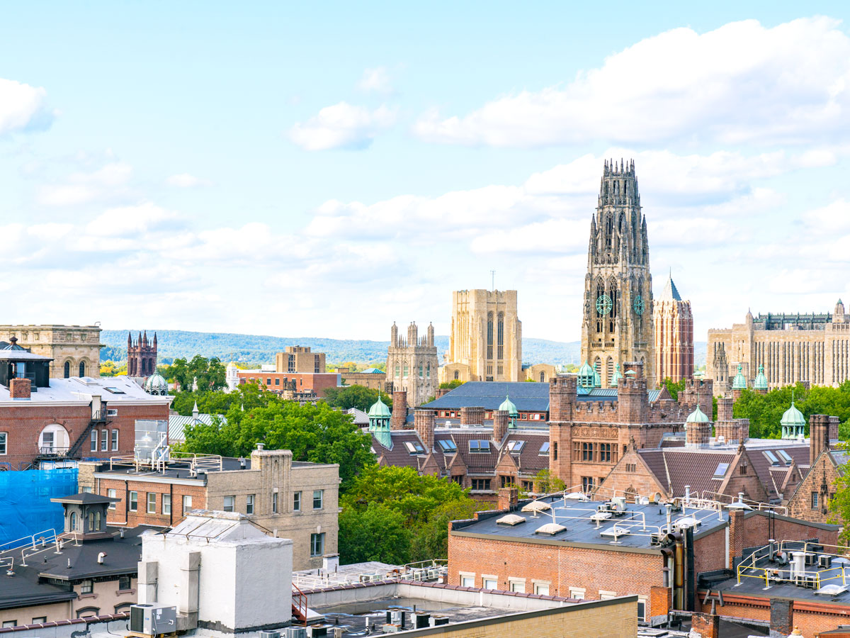 Skyline of New Haven, Connecticut