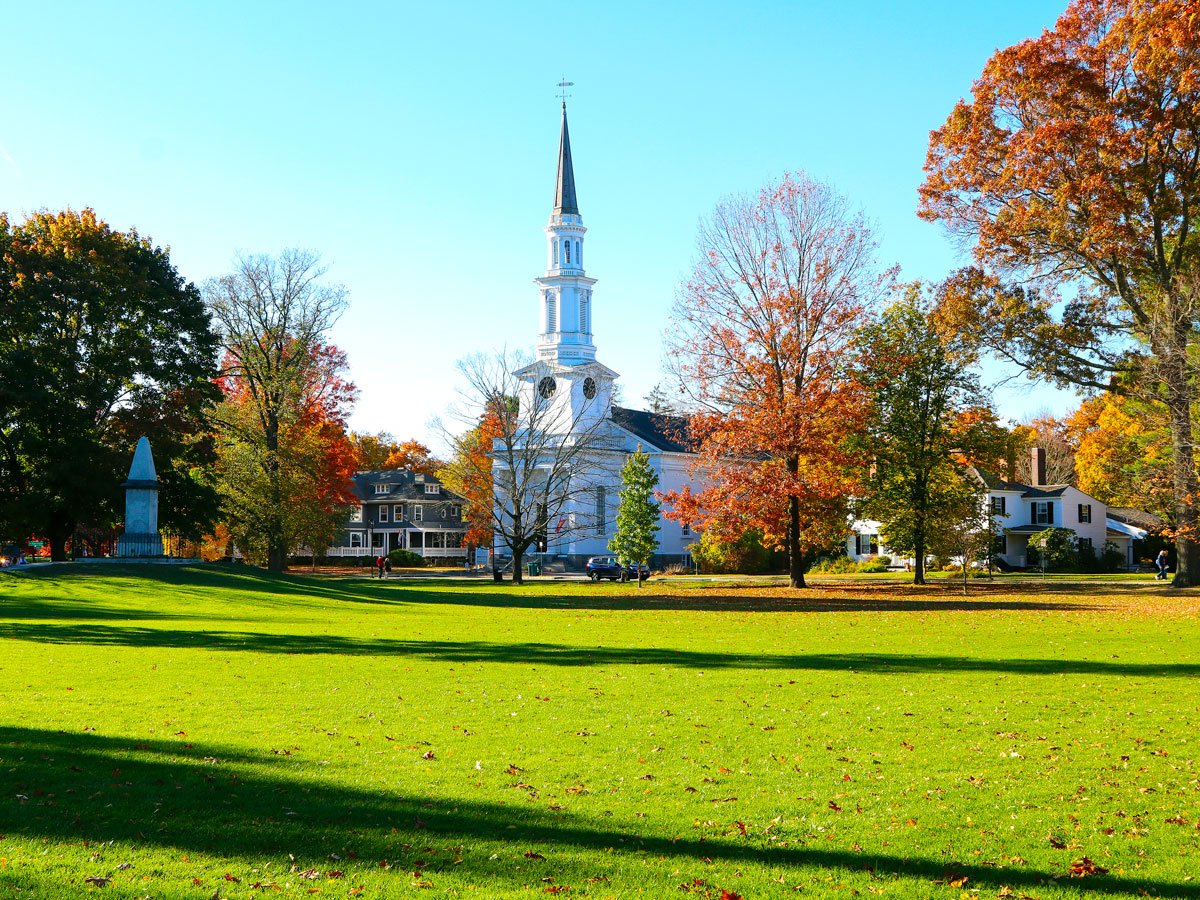 Lexington Green in Lexington, Massachusetts