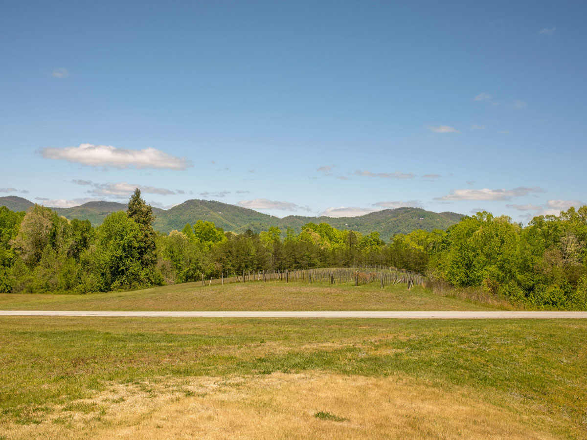 Rural mountain landscape surrounding Travelers Rest, South Carolina