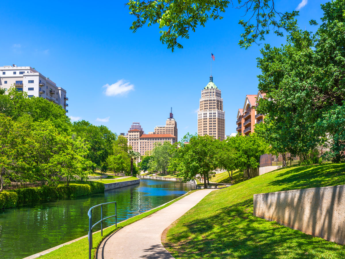 River Walk in San Antonio, Texas