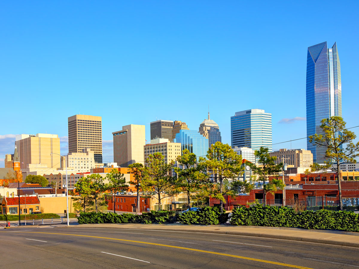 Skyline of Oklahoma City