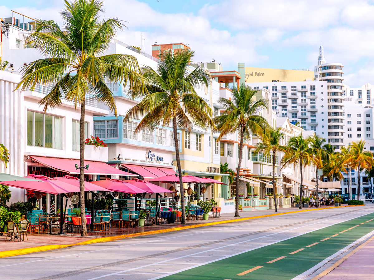 Art deco architecture in Miami Beach, Florida