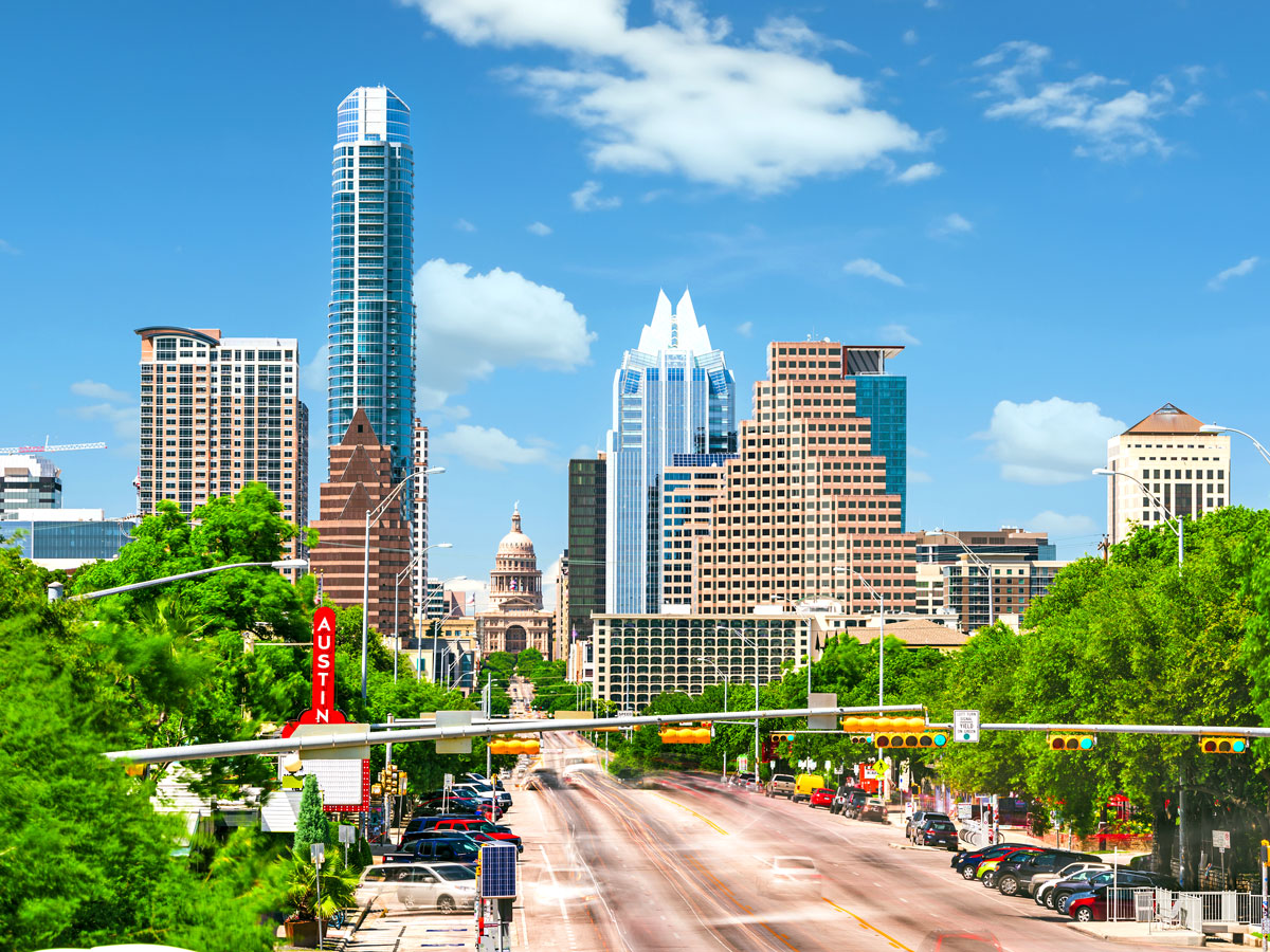 Cityscape of Austin, Texas