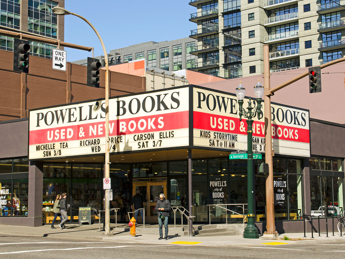 Powell's Books in Portland, Oregon