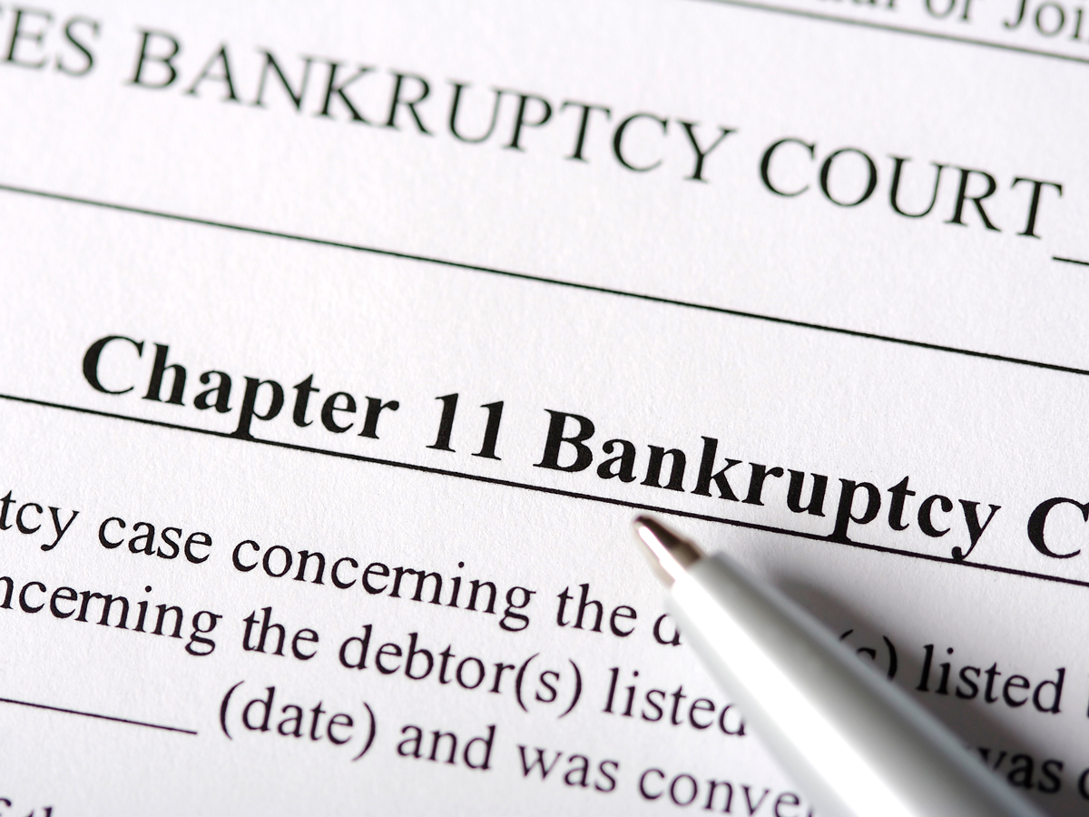 Chapter 11 bankruptcy document