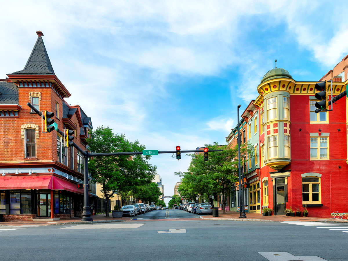 Market Street in Wilmington, Delaware