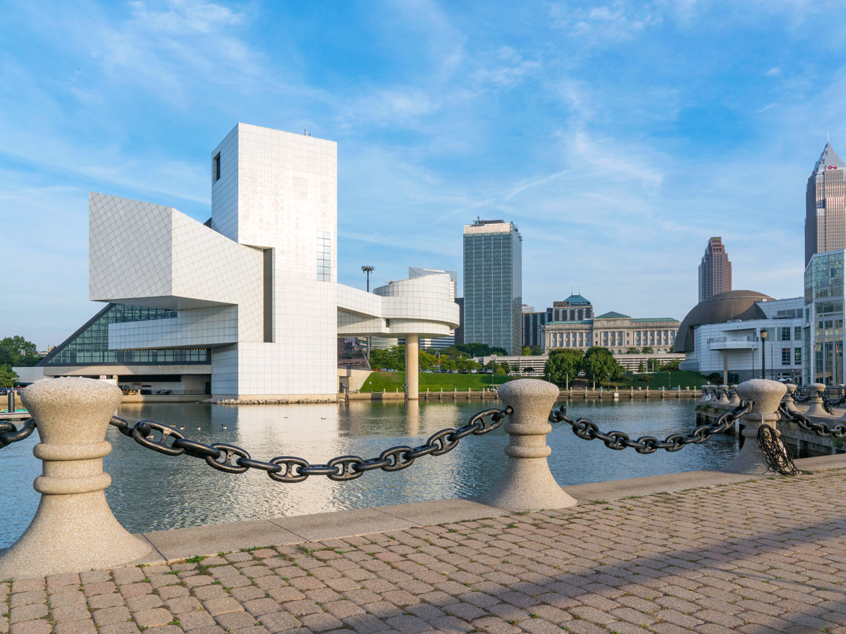 Rock and Roll Hall of Fame in Cleveland, Ohio