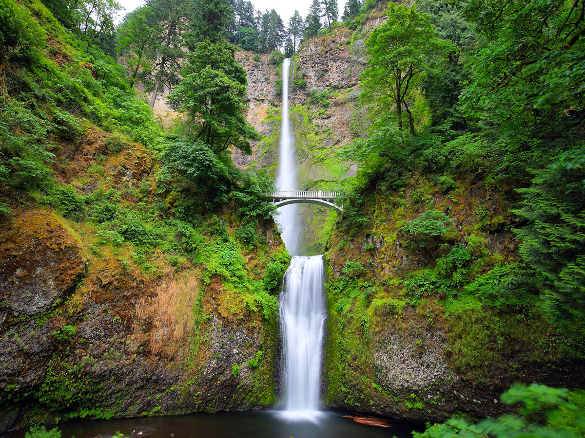 Multnomah Falls in Oregon